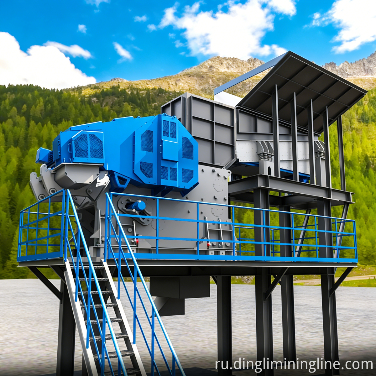 Jaw Impact Crusher Plant